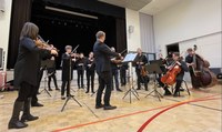 Jyväskylän sinfonian muusikot vierailivat alakoululla